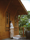 Mutedance 25 Autumn/Winter Round Neck Top Skirt Plant Dye Highly Handmade MD-MD25FW65-nude